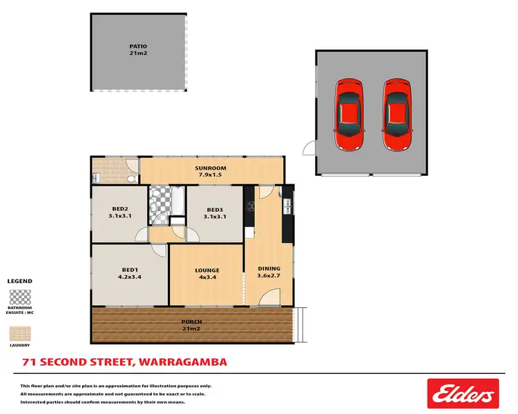 Floorplan of Homely house listing, 71 Second Street, Warragamba NSW 2752