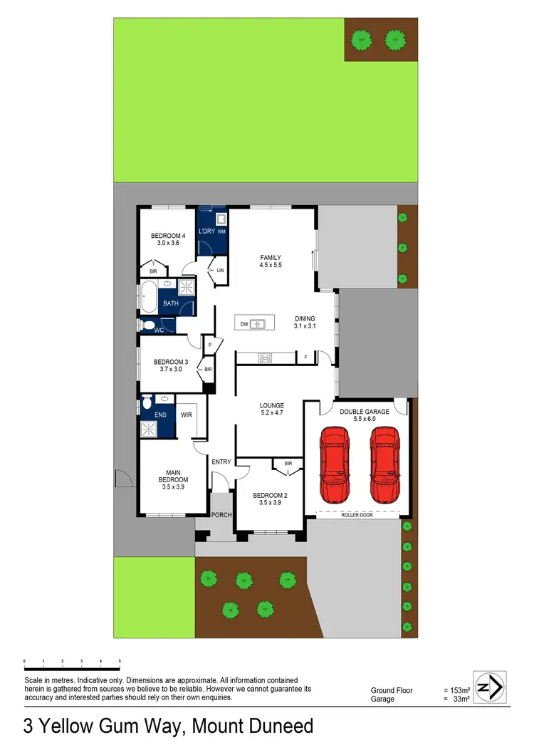 Floorplan of Homely house listing, 3 Yellow Gum Way, Mount Duneed VIC 3217