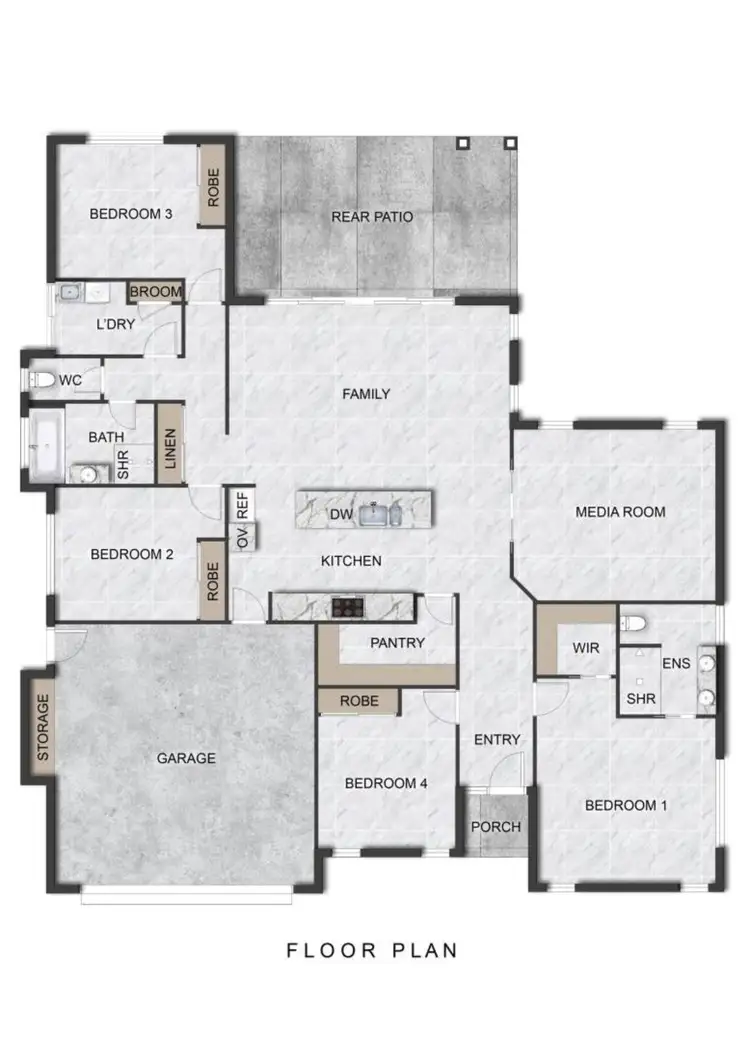 Floorplan of Homely house listing, 32 Perserverance Street, Redlynch QLD 4870