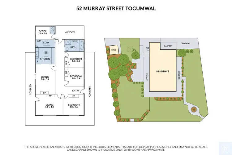 Floorplan of Homely house listing, 52-54 Murray Street, Tocumwal NSW 2714