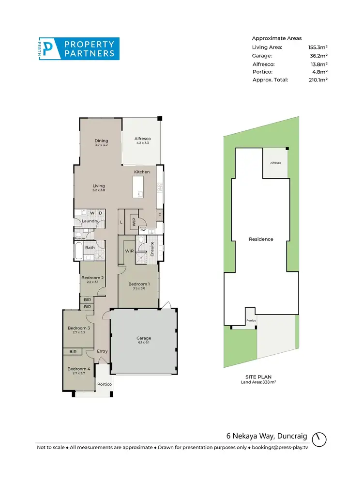 Floorplan of Homely house listing, 6 Nekaya Way, Duncraig WA 6023