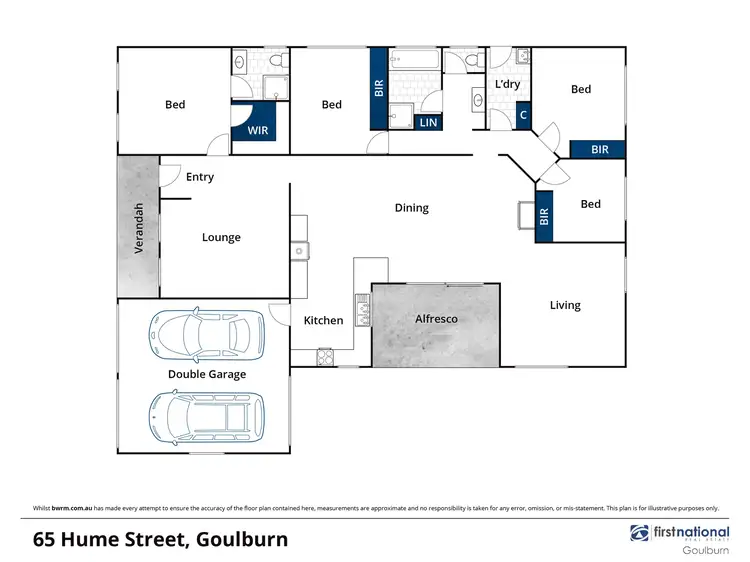 Floorplan of Homely house listing, 65 Hume Street, Goulburn NSW 2580