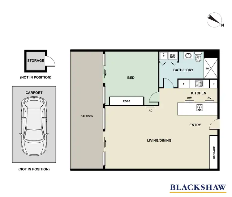 Floorplan of Homely apartment listing, 101/46 Macquarie Street, Barton ACT 2600