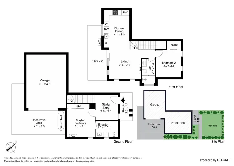 Floorplan of Homely townhouse listing, 8/38 Gisborne Crescent, Reservoir VIC 3073