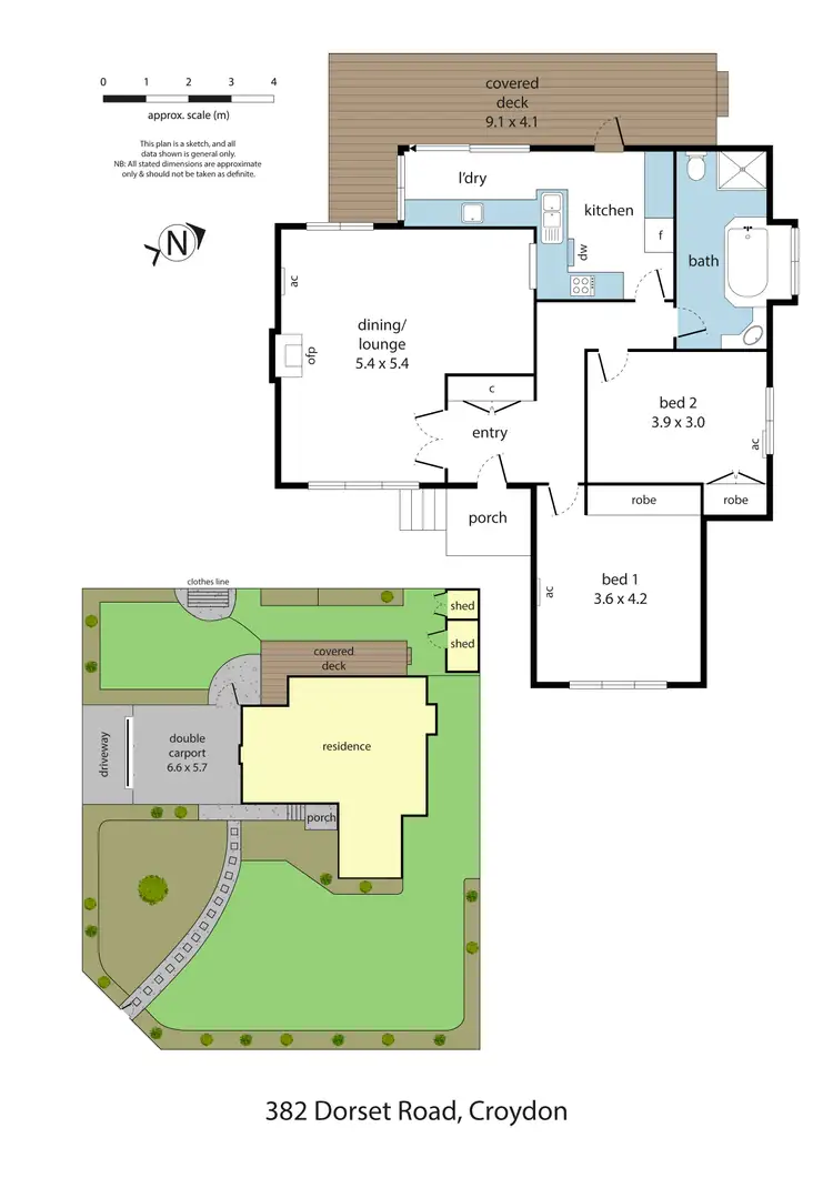 Floorplan of Homely house listing, 382 Dorset Road, Croydon VIC 3136