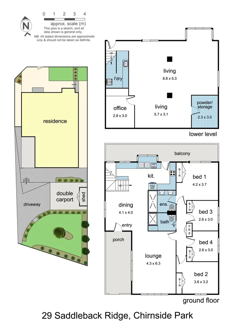 Floorplan of Homely house listing, 29 Saddleback Ridge, Chirnside Park VIC 3116