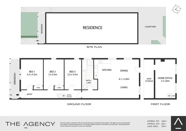 Floorplan of Homely semi-detached listing, 19 Military Road, Neutral Bay NSW 2089