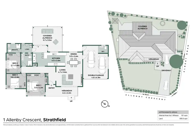 Floorplan of Homely house listing, 1 Allenby Crescent, Strathfield NSW 2135