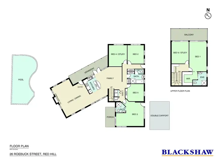 Floorplan of Homely house listing, 26 Roebuck Street, Red Hill ACT 2603