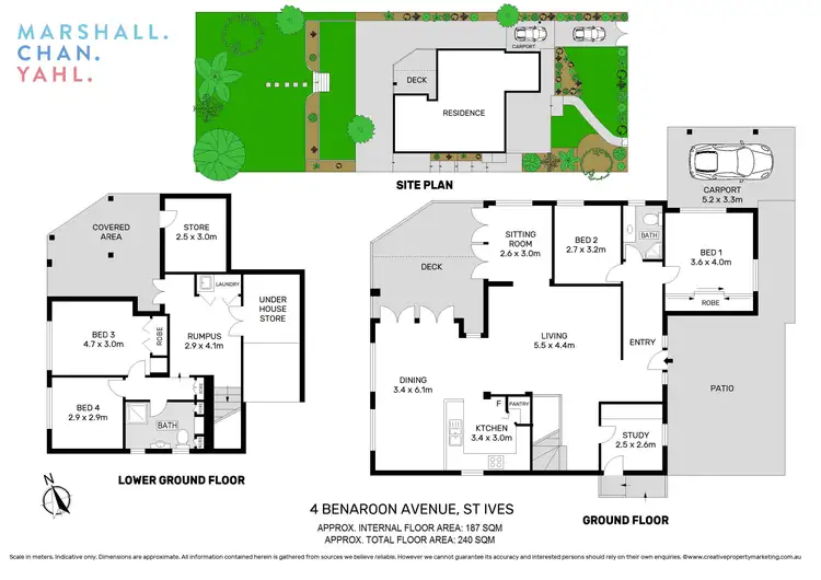 Floorplan of Homely house listing, 4 Benaroon Avenue, St Ives NSW 2075