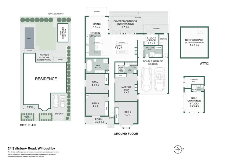 Floorplan of Homely house listing, 24 Salisbury Road, Willoughby NSW 2068
