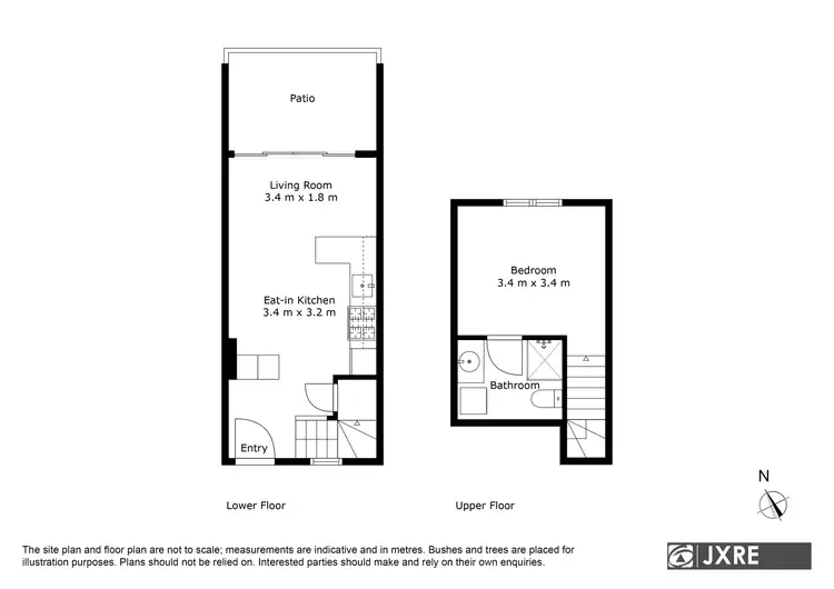 Floorplan of Homely apartment listing, 13/6 Arnott Street, Clayton VIC 3168