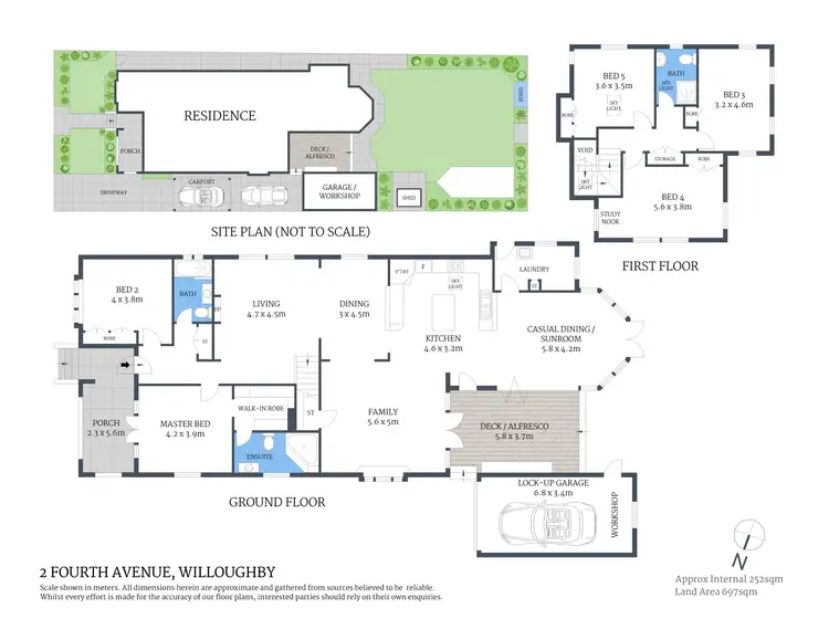 Floorplan of Homely house listing, 2 Fourth Avenue, Willoughby NSW 2068