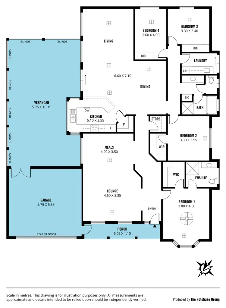 Floorplan of Homely house listing, 22 Daintree Drive, Seaford Rise SA 5169