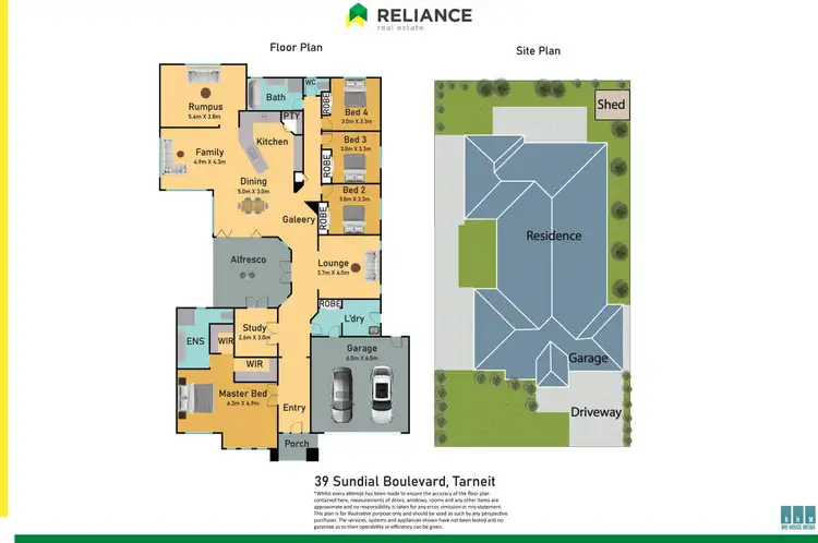 Floorplan of Homely house listing, 39 Sundial Boulevard, Tarneit VIC 3029