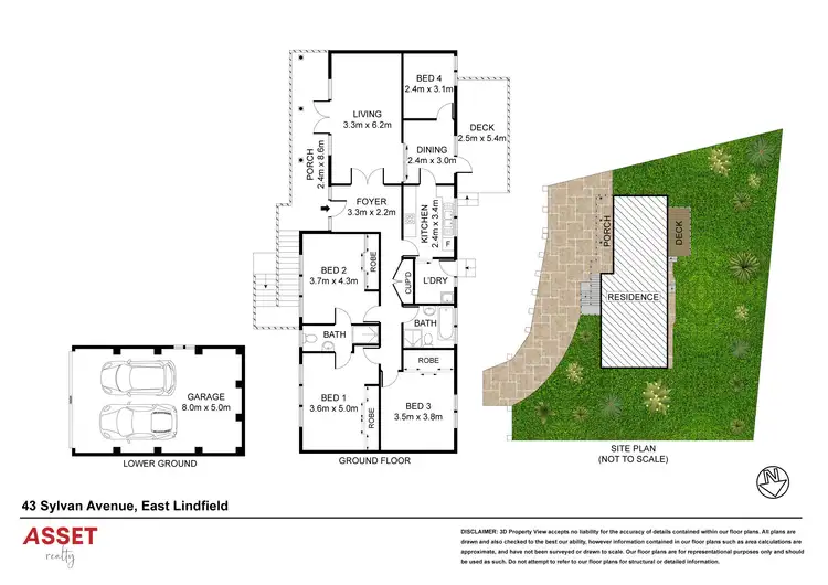 Floorplan of Homely house listing, 43 Sylvan Avenue, East Lindfield NSW 2070