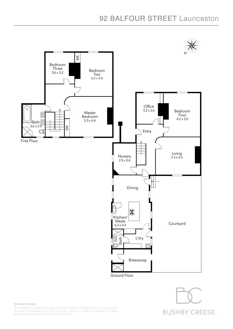 Floorplan of Homely house listing, 92 Balfour Street, Launceston TAS 7250