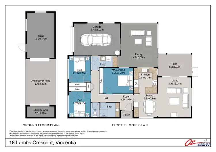Floorplan of Homely house listing, 18 Lambs Crescent, Vincentia NSW 2540