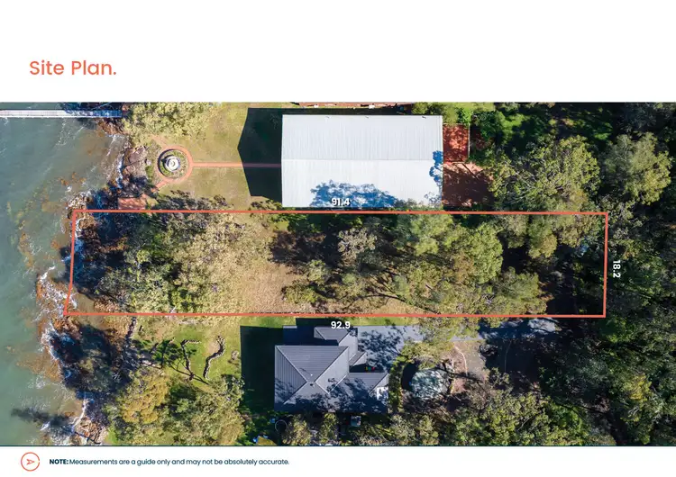 Floorplan of Homely land listing, 20 The Esplanade, North Arm Cove NSW 2324