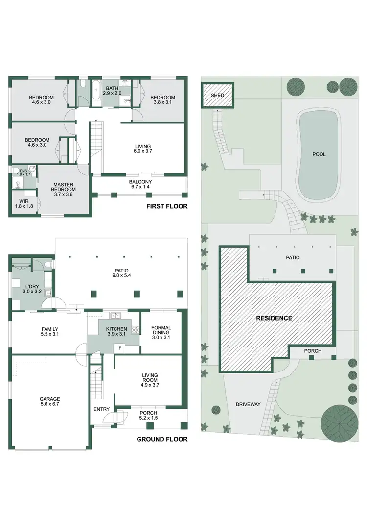 Floorplan of Homely house listing, 38 Corrofin Street, Ferny Grove QLD 4055