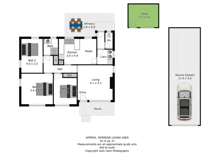 Floorplan of Homely house listing, 41 Elm Street, Wodonga VIC 3690