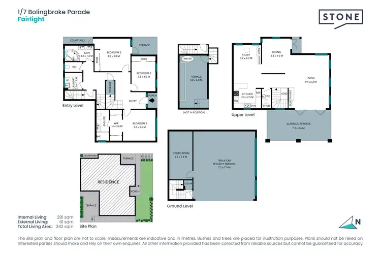 Floorplan of Homely house listing, 1/7 Bolingbroke Parade, Fairlight NSW 2094