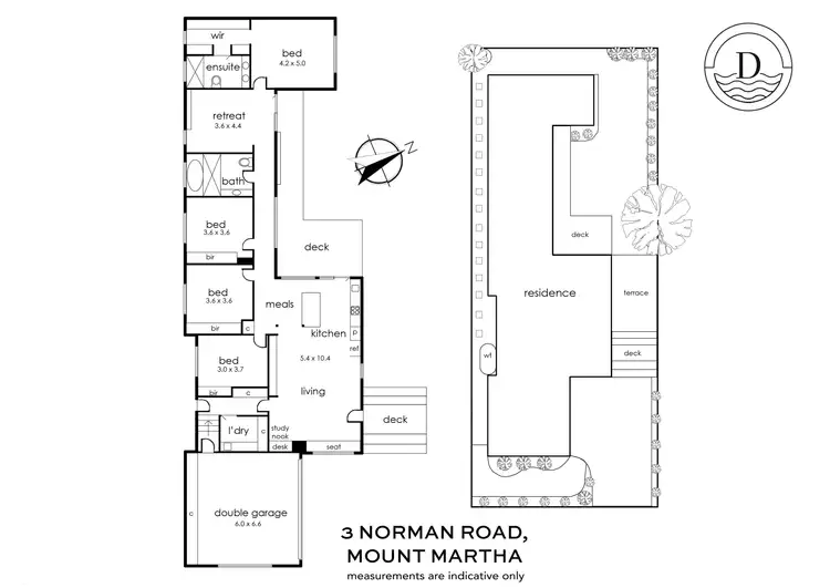 Floorplan of Homely house listing, 3 Norman Road, Mount Martha VIC 3934