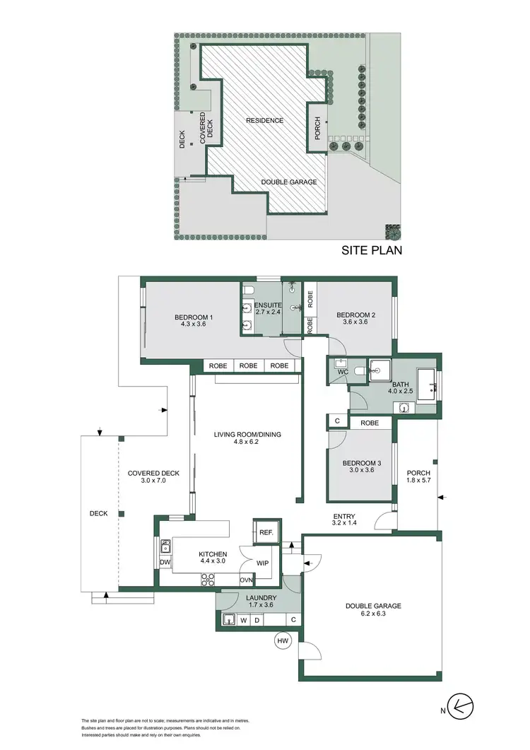 Floorplan of Homely house listing, 20 Talbot Grove, Mccrae VIC 3938