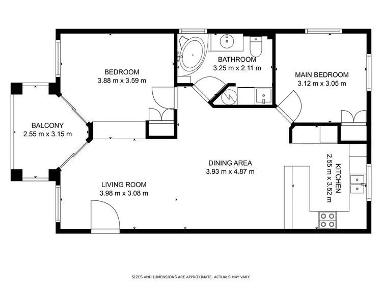 Floorplan of Homely unit listing, 9/294-298 Sheridan Street, Cairns North QLD 4870