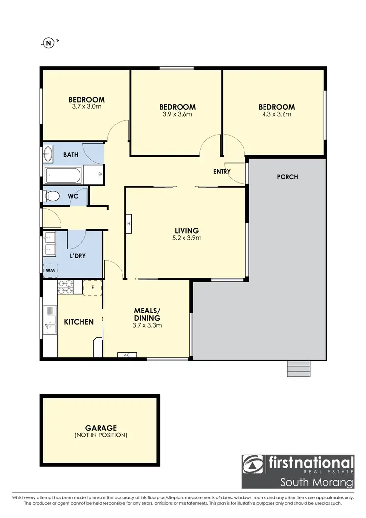Floorplan of Homely house listing, 51 Oxford Drive, Thomastown VIC 3074