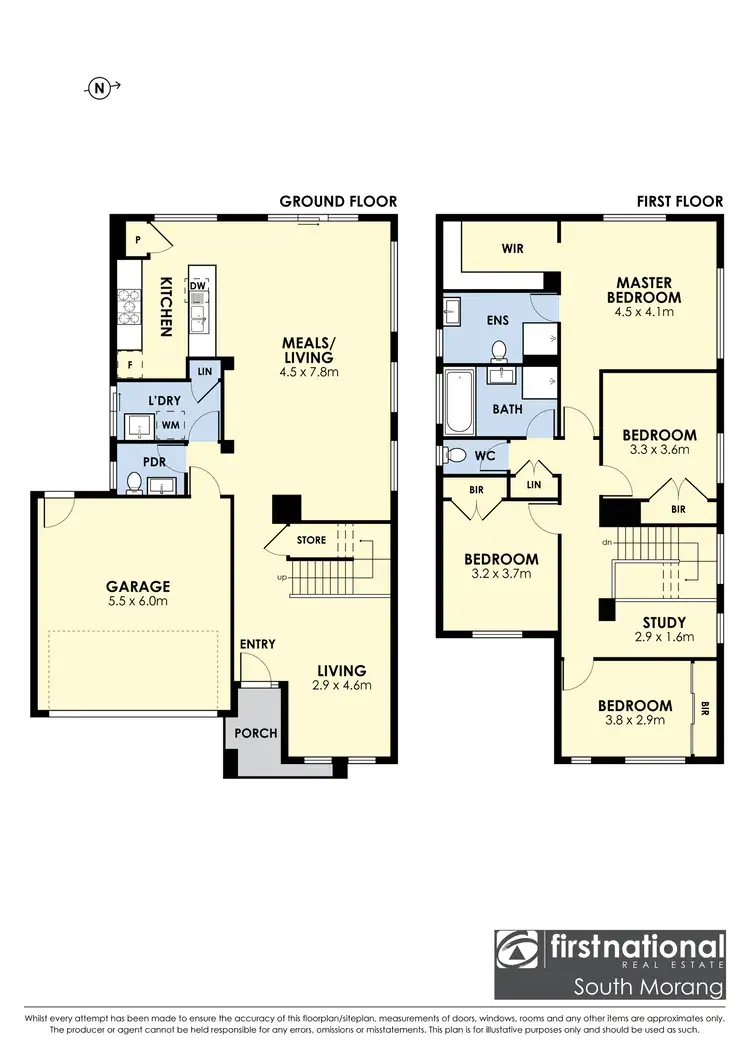 Floorplan of Homely house listing, 33 Cotchin Close, Wollert VIC 3750