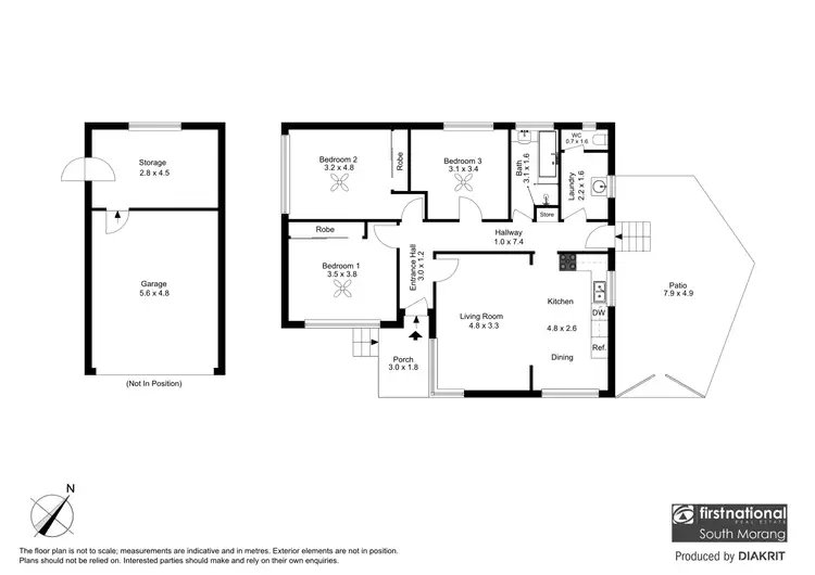 Floorplan of Homely house listing, 4 Plane Court, Campbellfield VIC 3061