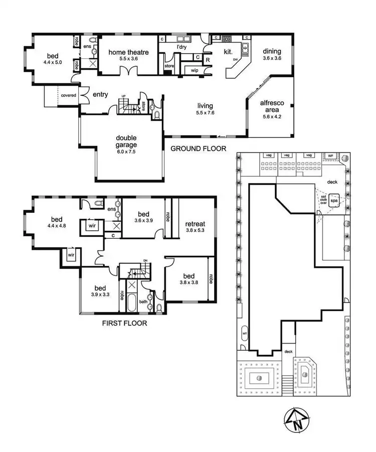 Floorplan of Homely house listing, 17 Strathoon Crescent, South Morang VIC 3752