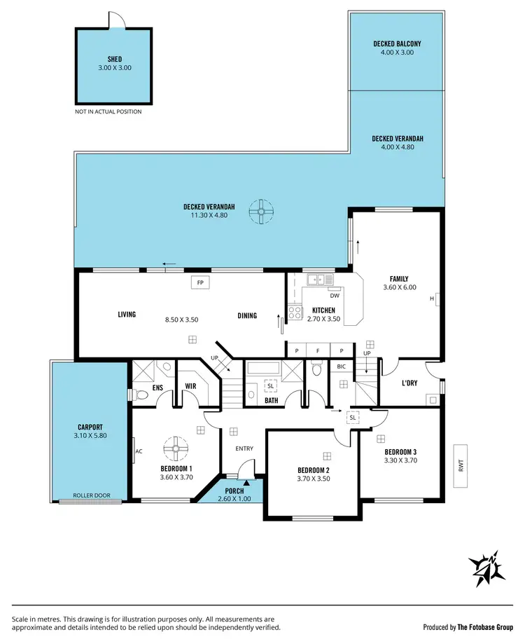 Floorplan of Homely house listing, 9 Jerilderie Drive, Happy Valley SA 5159