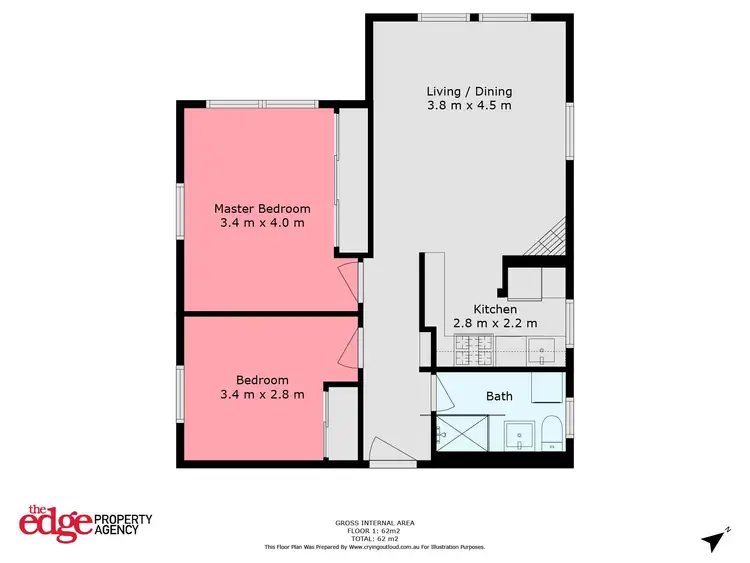 Floorplan of Homely apartment listing, 7/53 Simpson Street, Bondi NSW 2026