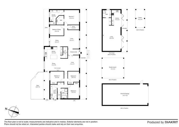 Floorplan of Homely rural property listing, 40 Messines Road, Bittern VIC 3918