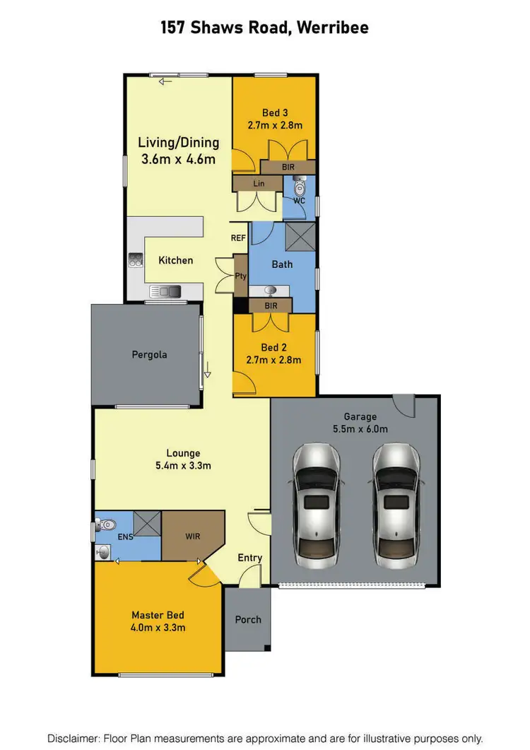 Floorplan of Homely house listing, 157 Shaws Road, Werribee VIC 3030