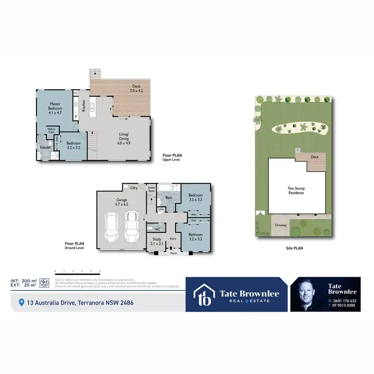 Floorplan of Homely house listing, 13 Australia Drive, Terranora NSW 2486