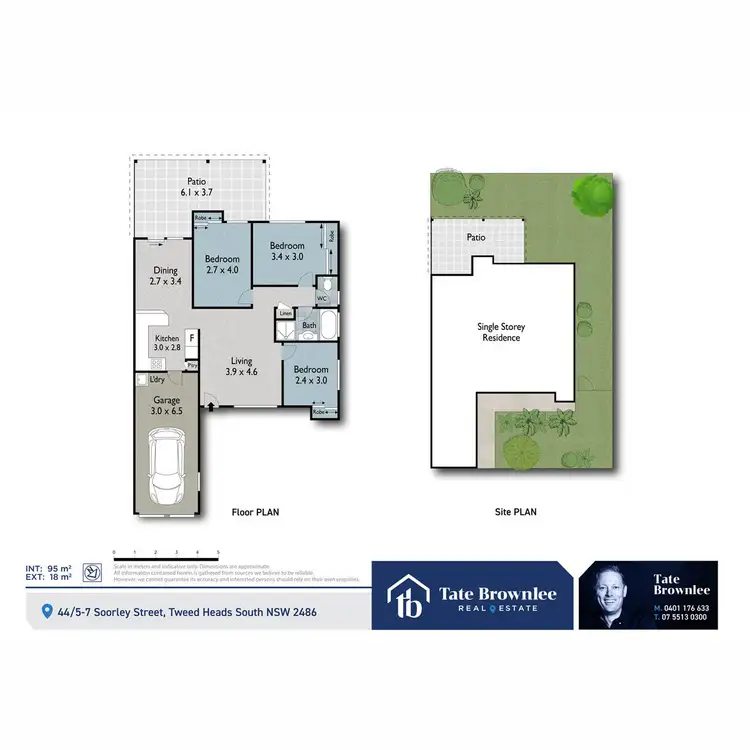 Floorplan of Homely unit listing, 44/5-7 Soorley Street, Tweed Heads South NSW 2486
