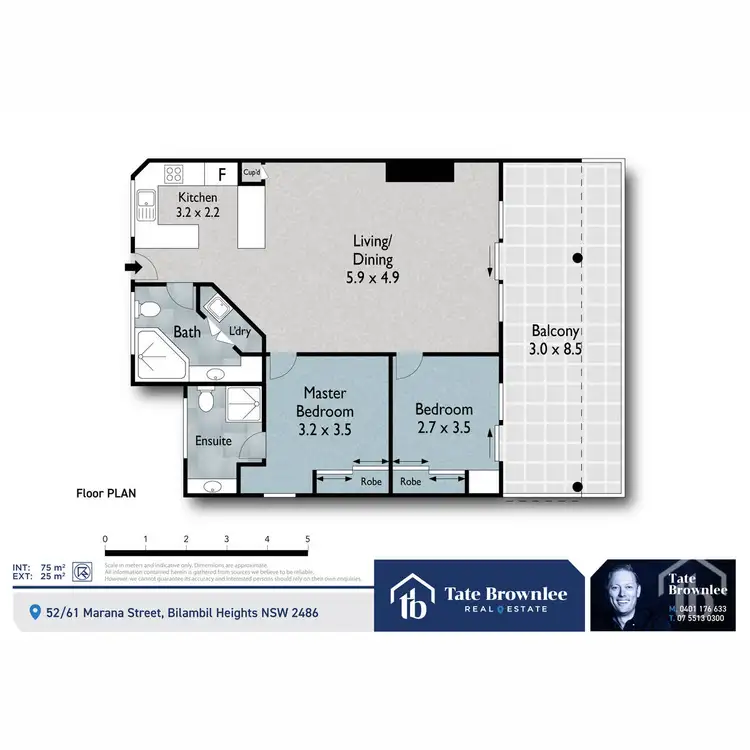 Floorplan of Homely unit listing, 52/61 Marana Street, Bilambil Heights NSW 2486