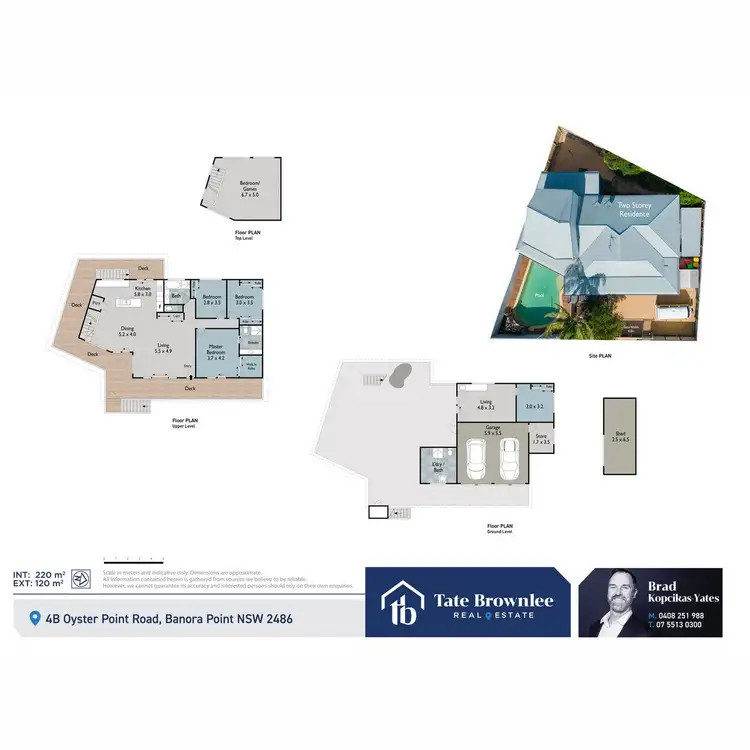Floorplan of Homely house listing, 4B Oyster Point Road, Banora Point NSW 2486