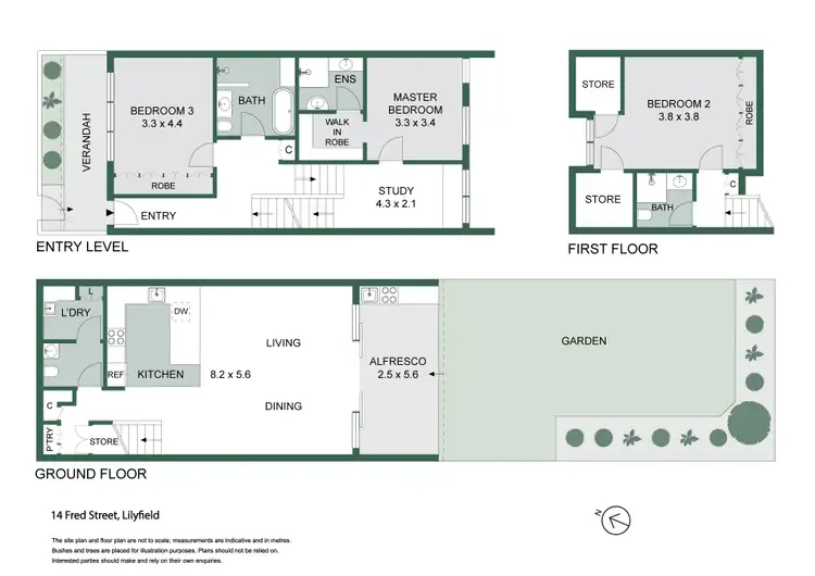 Floorplan of Homely house listing, 14 Fred Street, Lilyfield NSW 2040