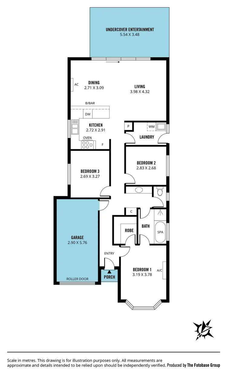 Floorplan of Homely house listing, 35 Talladira Way, Woodcroft SA 5162
