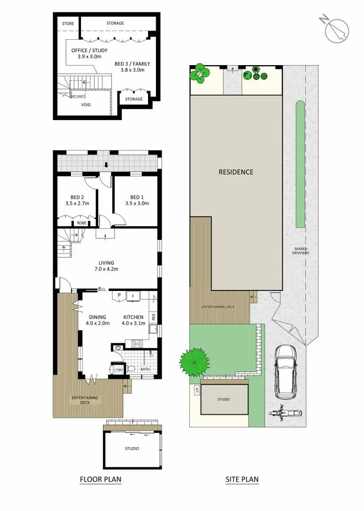 Floorplan of Homely house listing, 40 Edith Street, St Peters NSW 2044