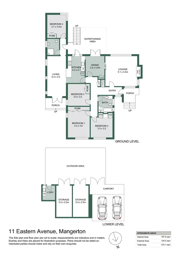 Floorplan of Homely house listing, 11 Eastern Avenue, Mangerton NSW 2500
