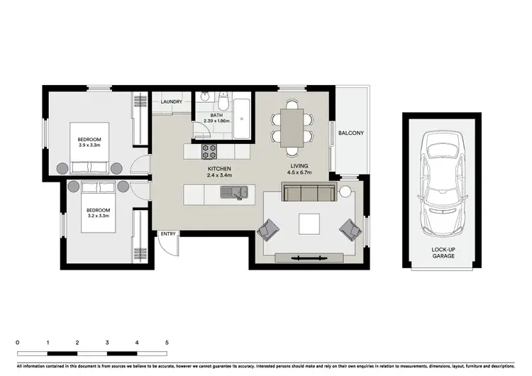 Floorplan of Homely unit listing, 17/19-23 Dowling Street, Nelson Bay NSW 2315