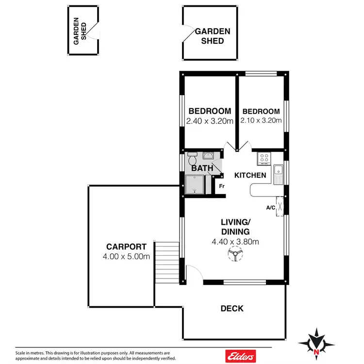Floorplan of Homely house listing, 80/40 Kessell Road, Goolwa SA 5214