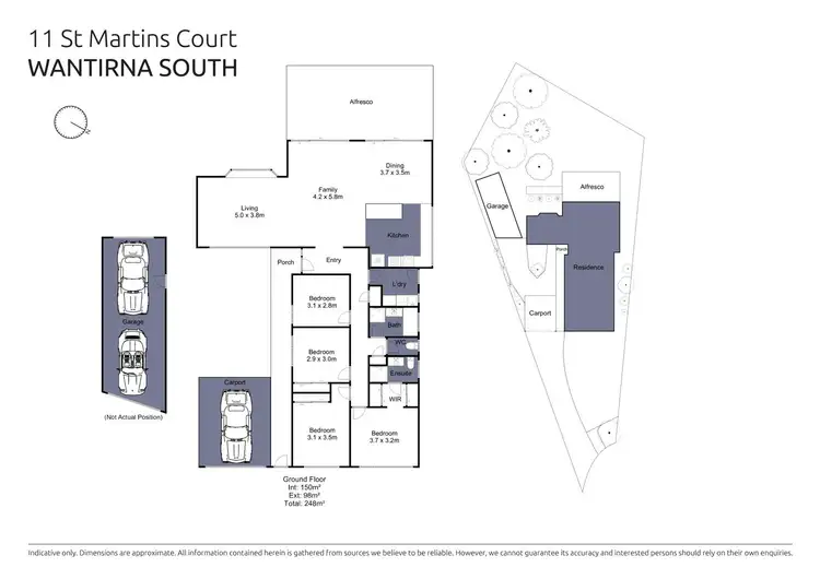 Floorplan of Homely house listing, 11 St Martins Court, Wantirna South VIC 3152