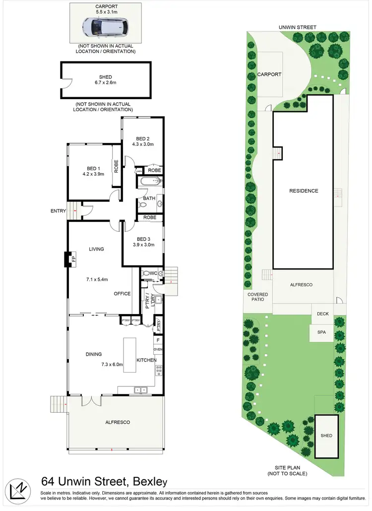 Floorplan of Homely house listing, 64 Unwin Street, Bexley NSW 2207