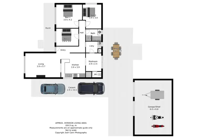 Floorplan of Homely house listing, 15 Stillards Lane, Rutherglen VIC 3685